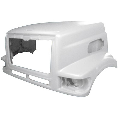 Fiberglass Hood W/ 34 Inch Centerline & Fenders By Jones Performance Replaces A17-13230-000, F7HZ-16000GF Fits Sterling L8501/L9501
