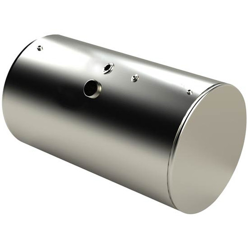5 Inch Bestfit Aluminum Fuel Tank 100 Gallon- 26 X 45.- Front Fill For International 9200I/9400I