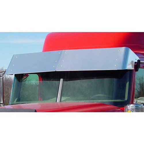 15 Inch Stainless Steel Drop Visor By Roadworks Fits International Skyrise