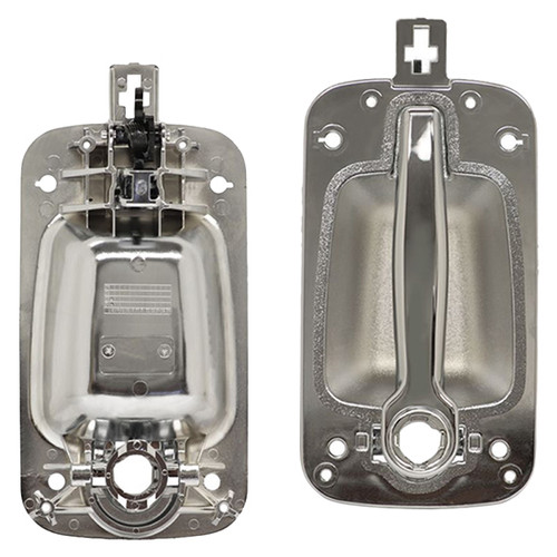 Chrome Exterior Door Handle, Passenger Side For International