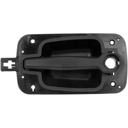 Black Plastic Exterior Door Handle Fits International