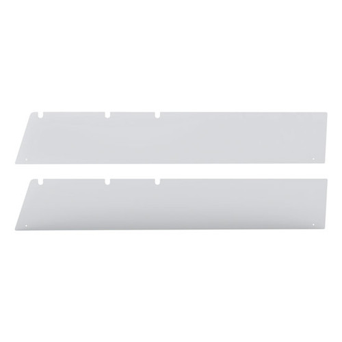 Chop Top Window Trim 32.375 Inch Stainless Steel W/ 5.4375 Inch Drop Fits International 4700