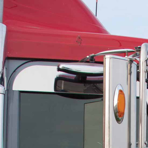 6 Inch Stainless Steel Door Chops By Roadworks Fits International 9900I, 9900IX