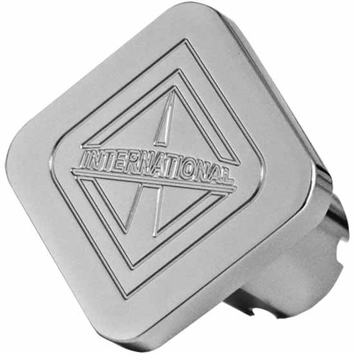 Chrome-Plated Aluminum Square Knob With International Logo Engraved For International