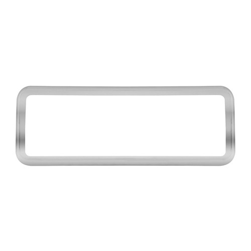 5.875 X 2.125 Inch Chrome Heater Vent Trim Fits International