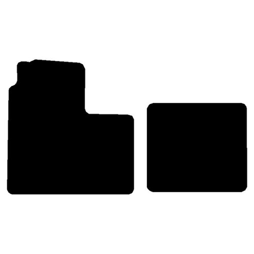 Black Front Floor Mats For International 9200I, 9400I And 9900I