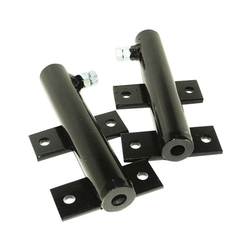 Black Warning Flag Holders - 4-Bolt Style