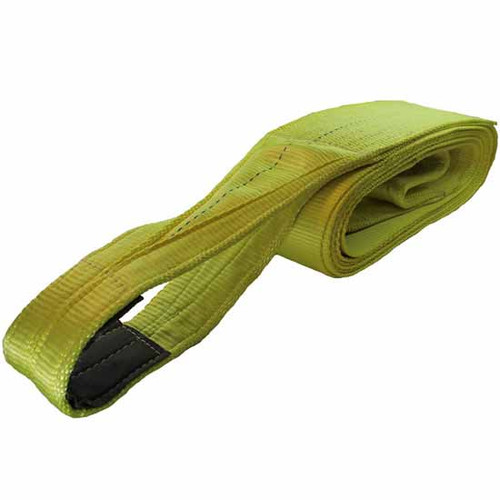 Single Ply Twisted Loop Tow Strap Webbing - 8 In X 30 Ft - 40000 Lb. Working Load Limit - Replaces TS19820