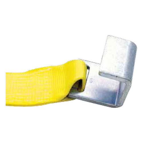 4 Inch Yellow Polyester & Steel Container Hook Strap