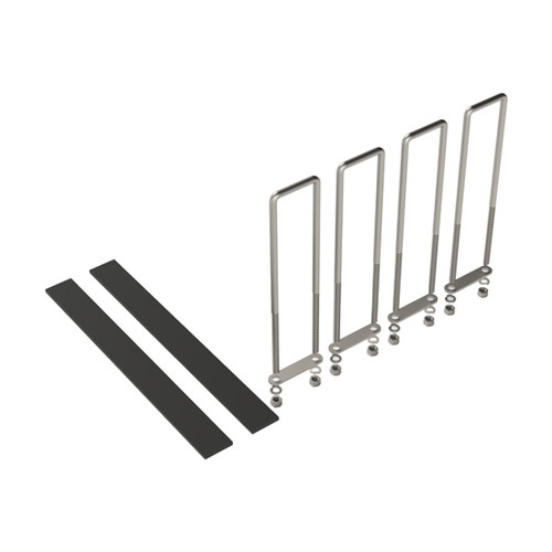 19 Inch Cab Rack Mounting Kit W/ 4 U Bolts