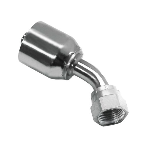16 Inch Hydraulic Hose Fitting Orfs Female 45 Thread 1/2 Id X 13/ - 16