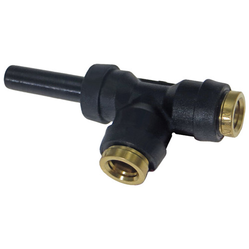 4 Inch Plc Standpipe Run Tee 1/4 X 1/4 X 1/