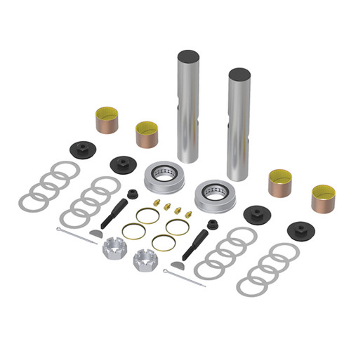 King Pin Kit With Composite Bushings Replaces 1436980112, Srk-112 For Watson And Chalin Suspension Systems