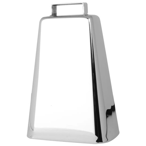 Medium Chrome Steel Cowbell