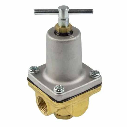 Haldex Type Air Regulator Valve W/ 3/8 NPT Inlet & Outlet Port, 3/8 Inch 24 Threaded Post