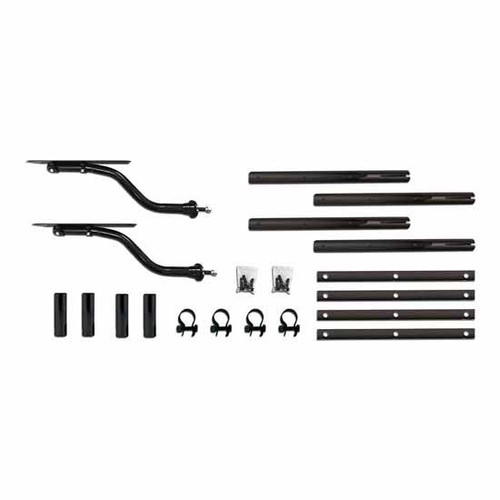 Full Fender Mounting Kit Black Steel W/ Hardware