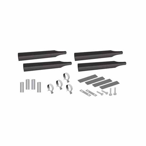 Super Single Axle Fender Mounting Kit Stainless Steel W/ Hardware