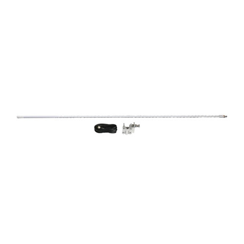 48 Inch Magic Cb Antenna Double Mirror Mount Kit - Black