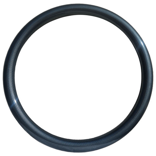 Carbon Fiber Vinyl Half Wrap For 16 Inch Steering Wheels