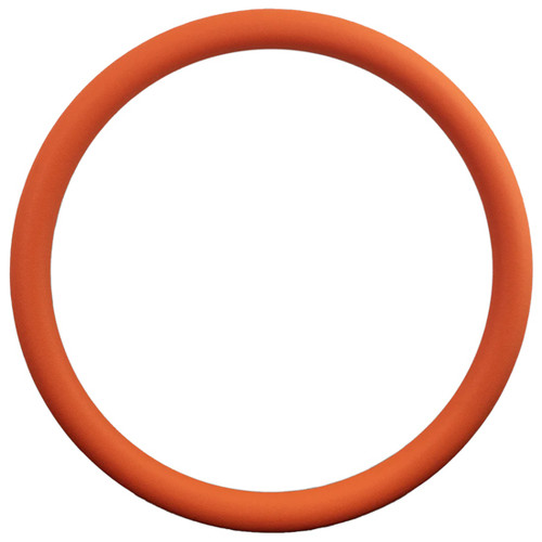 18 Inch Orange Vinyl Half Wrap For Muscle Style Steering Wheels