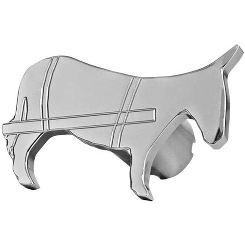 Chrome-Plated Aluminum Donkey Logo Shaped Knob