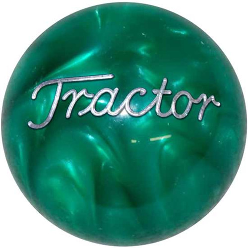 25 Inch 2.1 Pearl Green Engraved Tractor Brake Knob For Threaded Dash Air Brake Valve