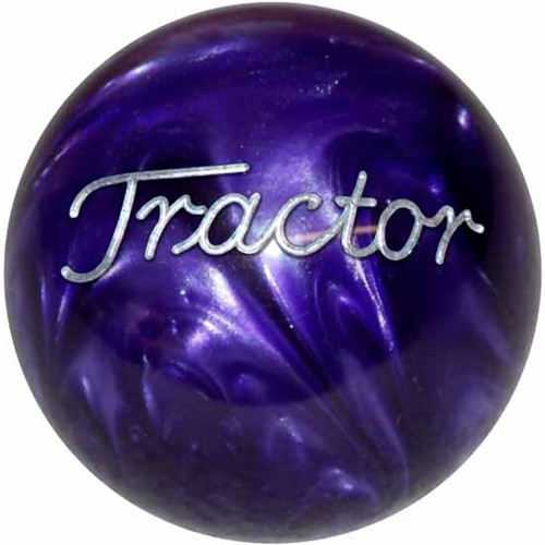25 Inch 2.1 Pearl Purple Engraved Tractor Brake Knob For Threaded Dash Air Brake Valve