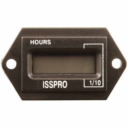 16 Inch Isspro 2-1/ Mini Rectangular Hourmeter 12-48 Vdc With Lcd