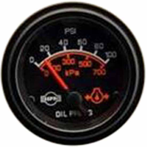 16 Inch Isspro 24V 2-1/ Electric Oil Pressure Gauge 0-100 Psi, 0-700 Kpa