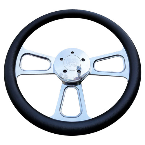 Black Vinyl Half Wrap Cover 16 Inch