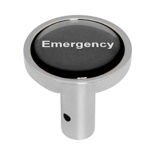 Emergency Long Pin Mount Air Valve Control Knob With Black Sticker