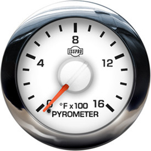 2 1/16 Inch 0-1600 Pyrometer W/O Color-Band Gauge Kit