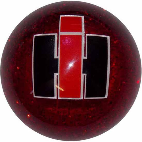 25 Inch 2.1 Red Glitter Ih Brake Knob