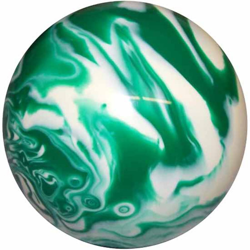 25 Inch 2.1 Marbled White/Green Brake Knob- Threaded