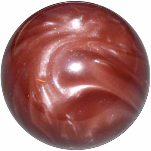 25 Inch 2.1 Pearl Brown Brake Knob For Threaded Dash Air Brake Valve