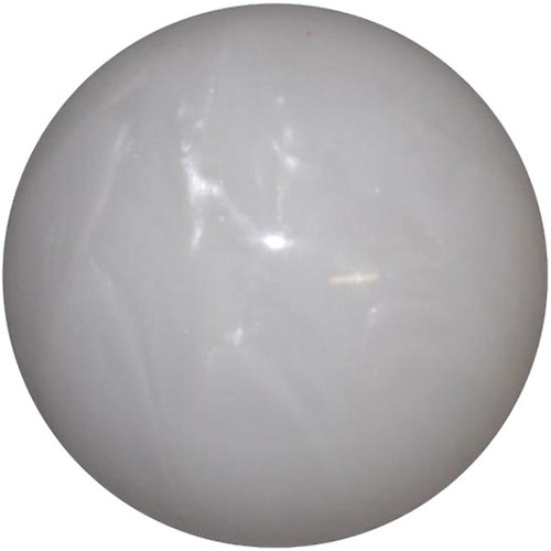 25 Inch 2.1 Pearl White Brake Knob For Threaded Dash Air Brake Valve