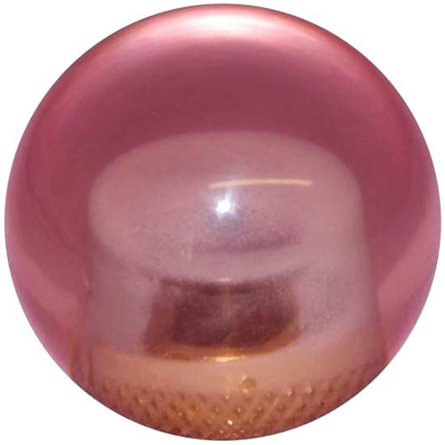 25 Inch 2.1 Transparent Pink Brake Knob For Threaded Dash Air Brake Valve