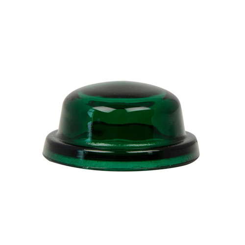 Green Glass Dome Light Lens