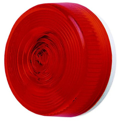 75 Inch 2.8 Round Red Incandescent Marker/ Clearance Light , Surface Mount