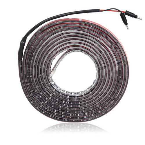 196 Inch Red Adhesive Strip Light W/ Clear Lens