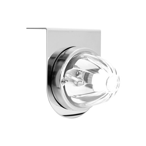 Dual Function Glass Watermelon Light With Stainless Steel Light Bracket With Led Bulb