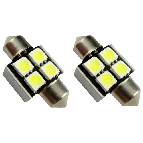 31 Mm Flat Type White Canbus Led Bulb 5050 Smd Lumens 50Lm 120 Degree