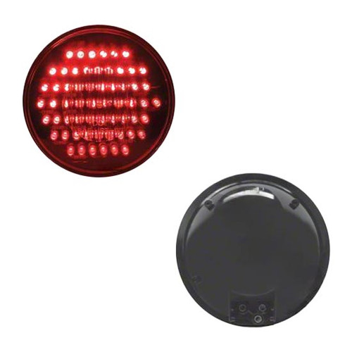 4 Inch Red Stop Turn Tail Led Light, 12 Volt, Grommet Mount G4002