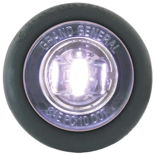 25 Inch 1. Dual Function Single Diode Light - White Led / Clear Lens