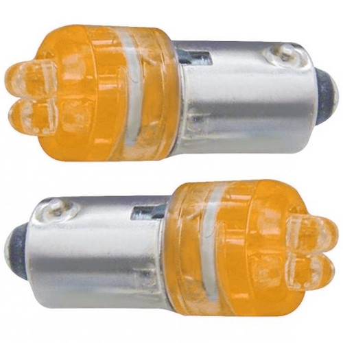 Amber 1893 Led Bulb 4 Micro Diodes - Pair