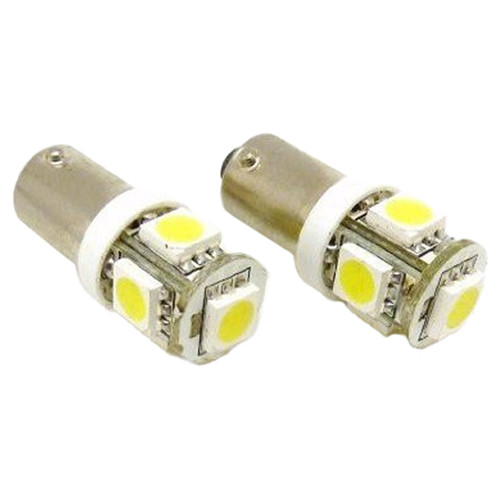 Ba9S Amber Led Bulb 5050 Smd Lumens 60Lm 360 Degree