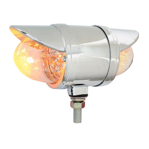 2 Inch Spyder Led Marker Light With Chrome Plastic Bezel