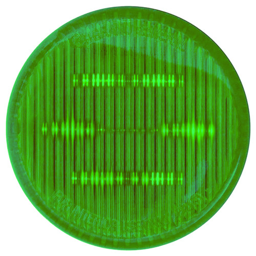 2 Inch 6 Led Dual Function Light - Green