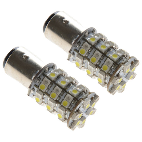 1157 Dual Color Led Bulb 3528 Smd Lumens 180Lm 360 Degree
