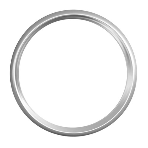 Chrome Plastic Speed/Tach Gauge Cover With O Visor